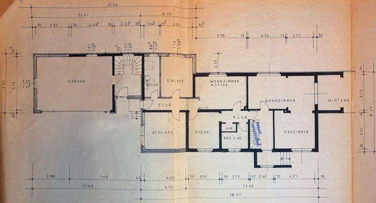 Grundriss: Erdgeschoss