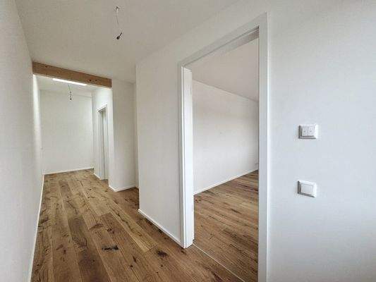 Flur mit Dachfenstern