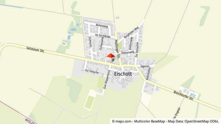 Geolyzer Kartenausschnitt