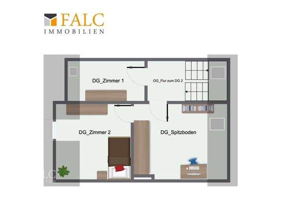 Dachgeschoss Grundriss