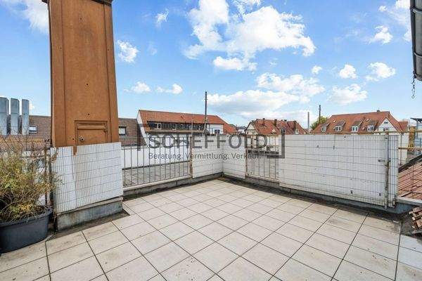 Dachterrasse DG-Wohnung 