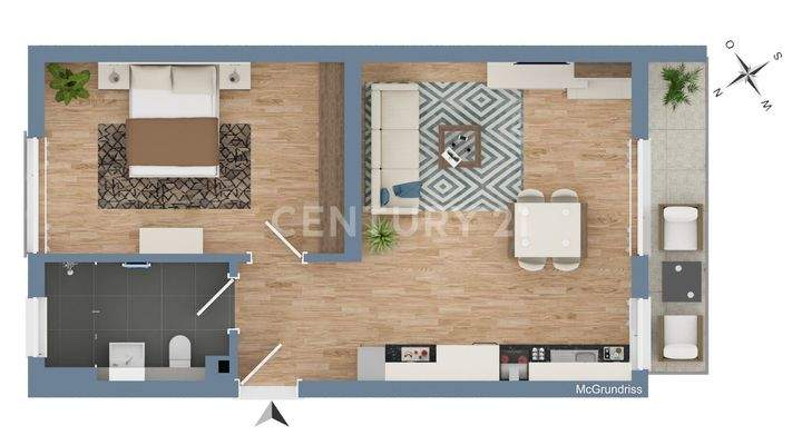 Grundriss 1.Obergeschoss