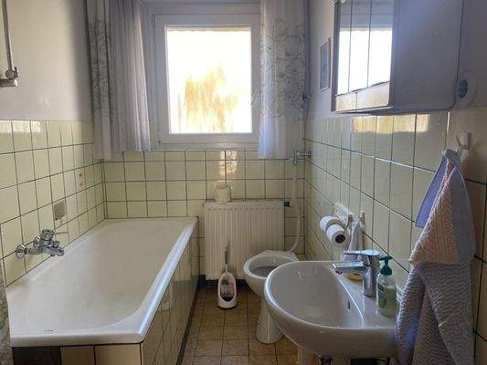 Tageslichtbad im Erdgeschoss