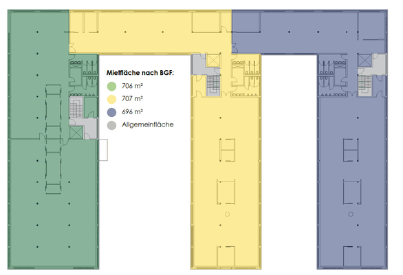 Grundriss 1. Obergeschoss
