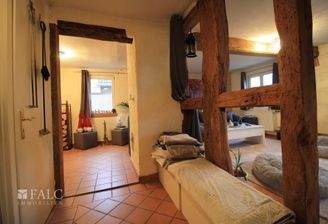 EG - Wohnbereich mit offenen Balken