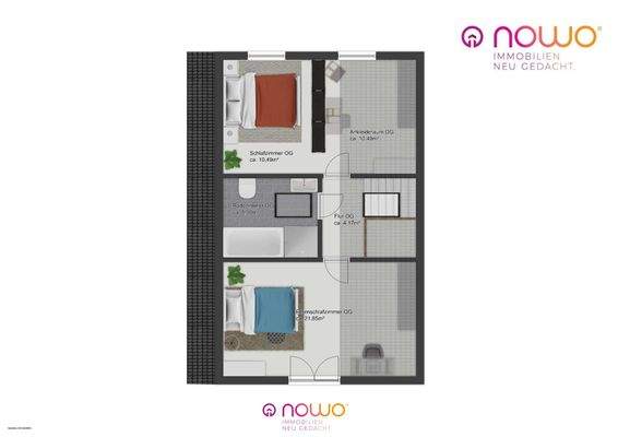 Grundriss Obergeschoss