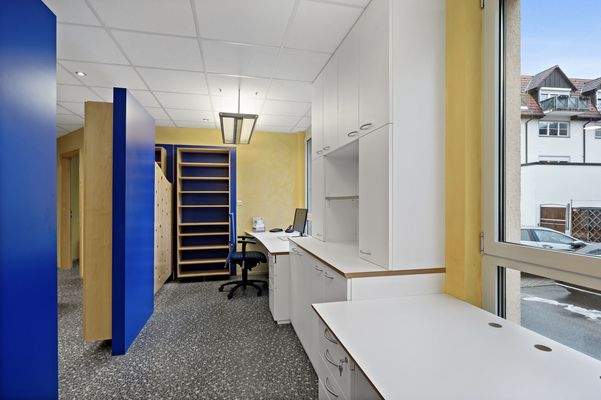 Backoffice der Rezeption