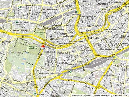 Geolyzer Kartenausschnitt