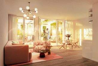 Innenvisualisierung Ehepaar