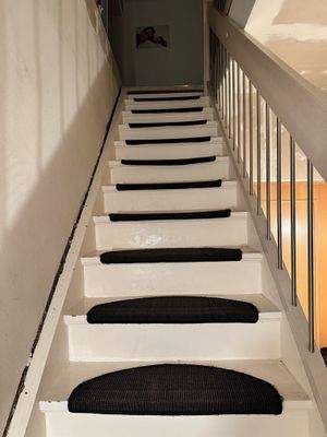 Treppenaufgang zur Maisonettewohnung