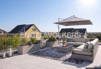Terrasse Wohnung OG (virtuelle Möblierung)