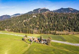 Luftbild mit Wendelstein