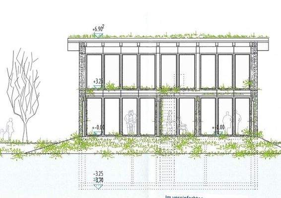 Ansicht Osten Neubau