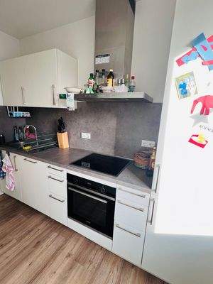 Küche, Herd, Dunstabzugshaube