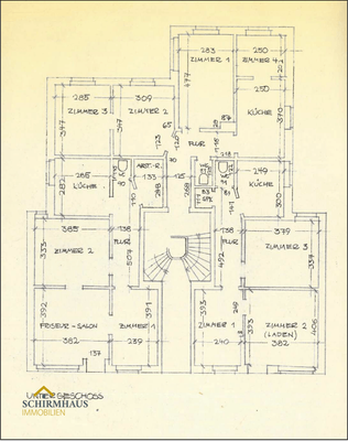 Grundriss Souterrain