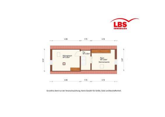 Grundriss Spitzboden
