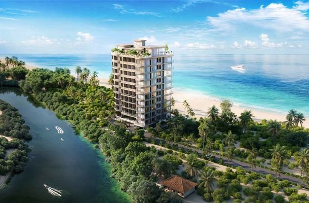 Tangalle Apartments Kristall Spaces full view from