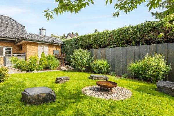 Feuerstelle im Garten