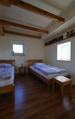 Schlafzimmer mit Einzelbetten