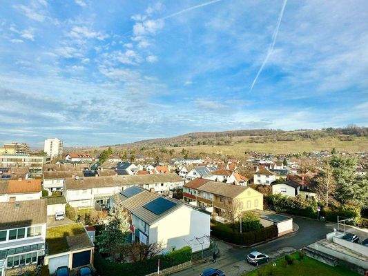 Ausblick vom Wintergarten