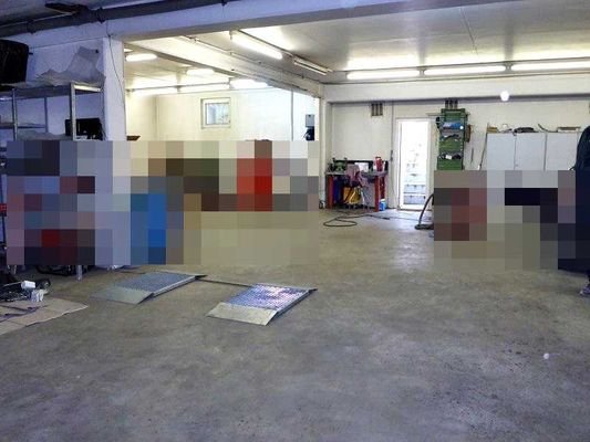 Tiefgarage von innen
