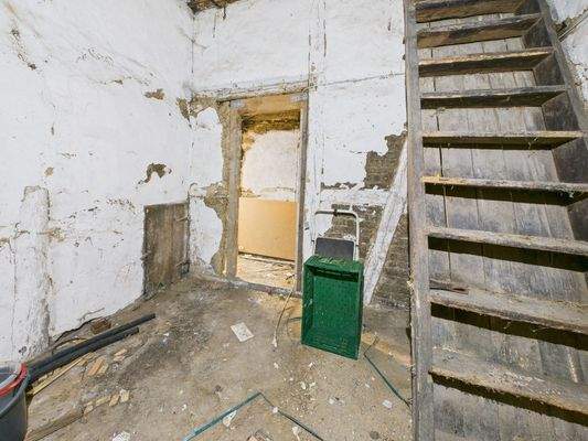 nicht ausgebauter Teil