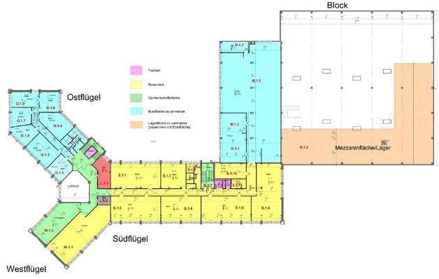 Grundriss 1 Obergeschoss