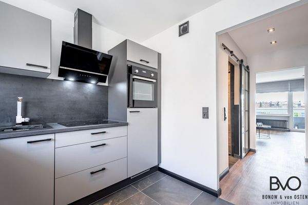 Hohe Decken in der gesamten Wohnung