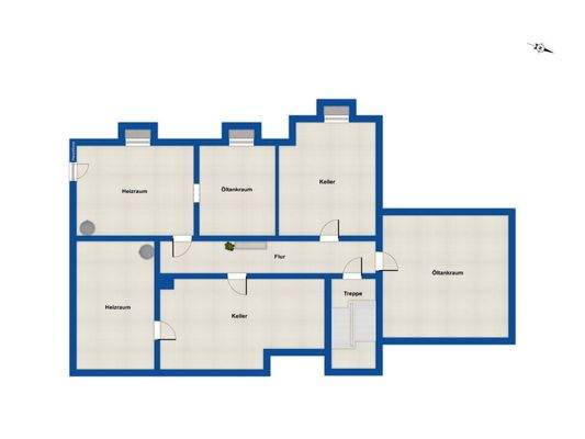 Grundriss Kellergeschoss