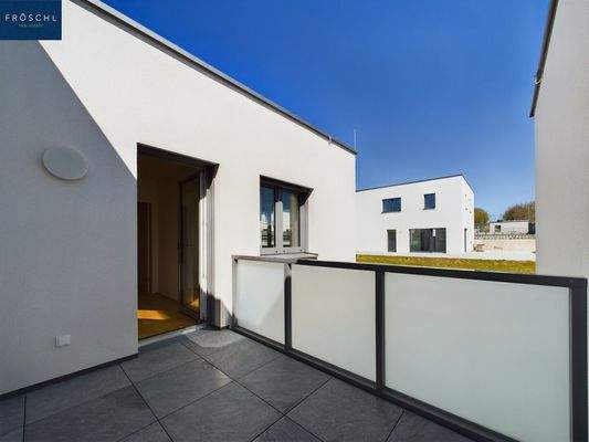 Balkon - Gartenseitig