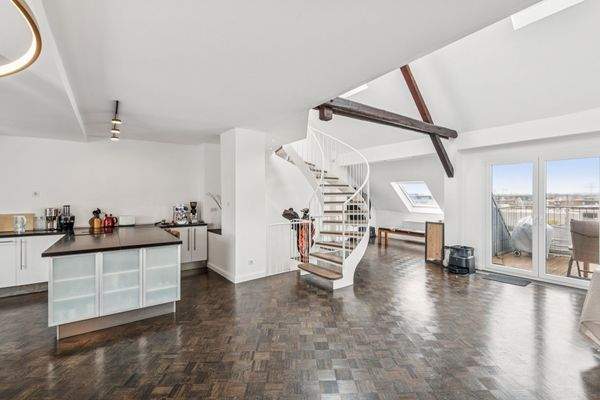 Offener Wohn-, Ess-, Kochbereich