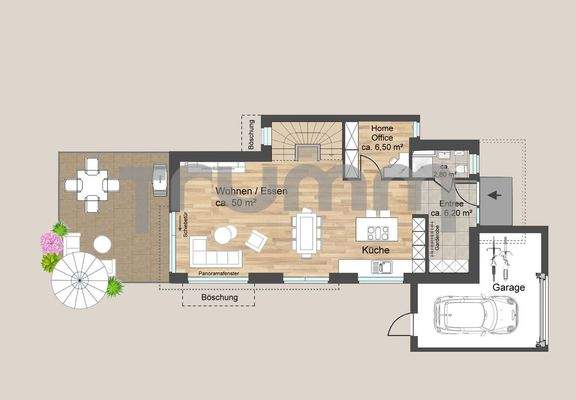 Grundriss Erdgeschoss