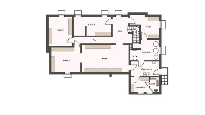 Grundriss Kellergeschoss