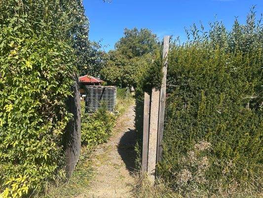 Gartenzugang rückwärtig