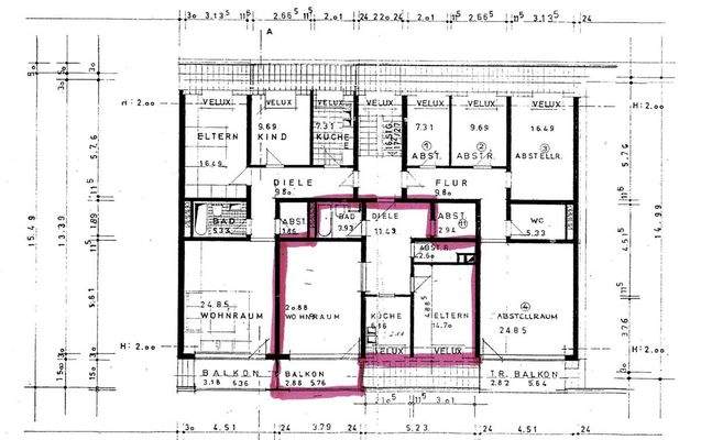 S&P | Grundriss 2. Obergeschoss