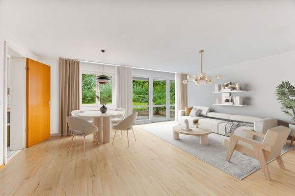 Wohnzimmer Visualisierung