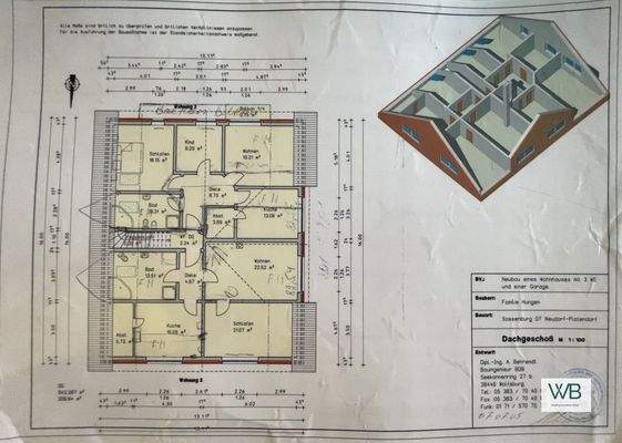 Grundriss Obergeschoss