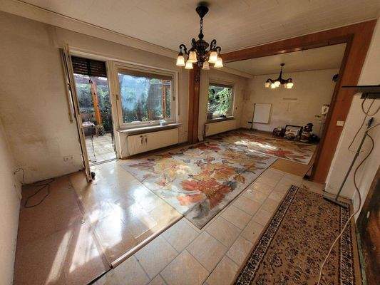 EG Wohnzimmer mit Wintergarten