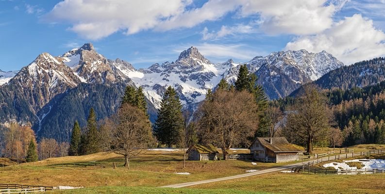 Hochplateau Tschengla mit Zimba