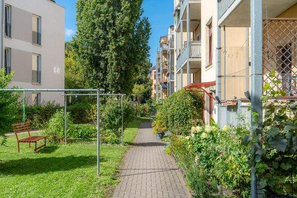 Zugang zu den Hauseingängen