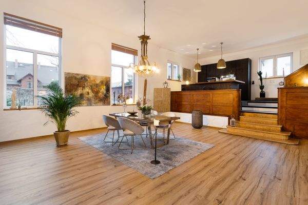 Essbereich und Küche