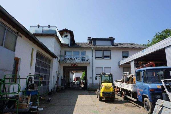 Rückseite vom Wohnhaus