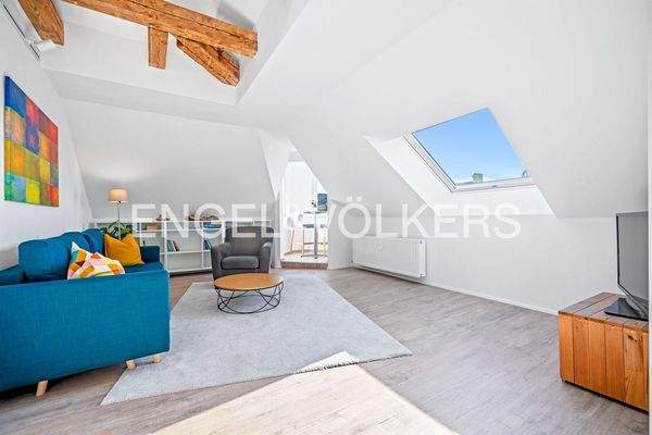 Angrenzender Erker mit Blick auf die Lindauer Altstadt