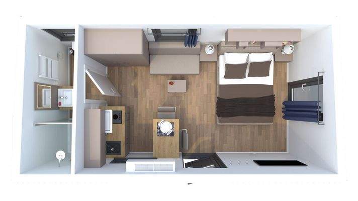 Einrichtungsbeispiel Tiny House