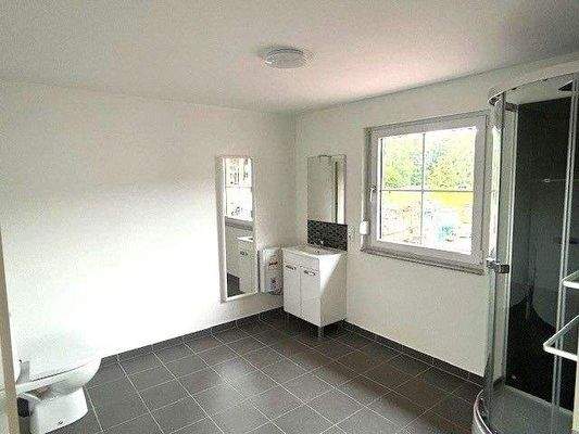 Obergeschoss: Bereich mit Dusche &amp; WC