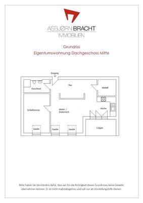Grundriss ohne Gewähr - nicht maßstabsgetreu