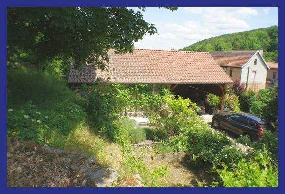 Carport mit Werkstatt