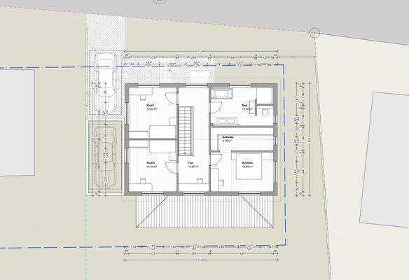 Grundriss Obergeschoss