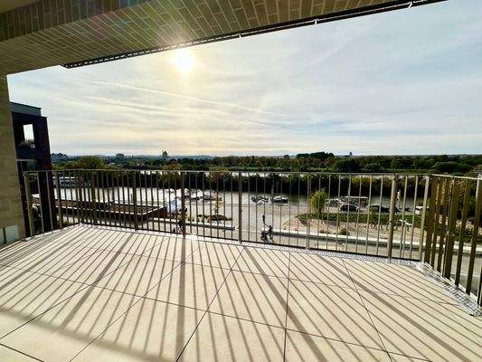 Loggia mit herrlichem Blick