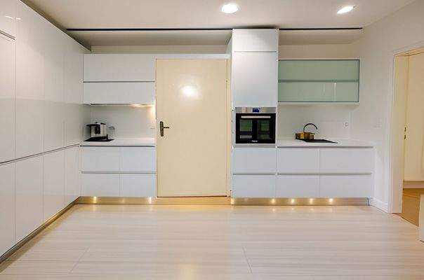 Küche visuell eingerichet